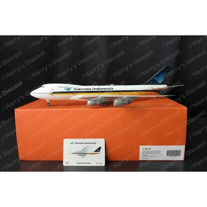 1/200 B747-200 Garuda Indonesia - Singapore Hybrid by JC Wings