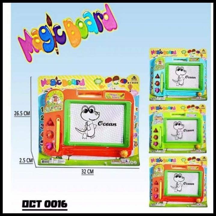 

BEST DEAL MAINAN EDUKASI PAPAN TULIS ANAK - PAPAN TULIS MAGNET - MAGIC BOARD !!