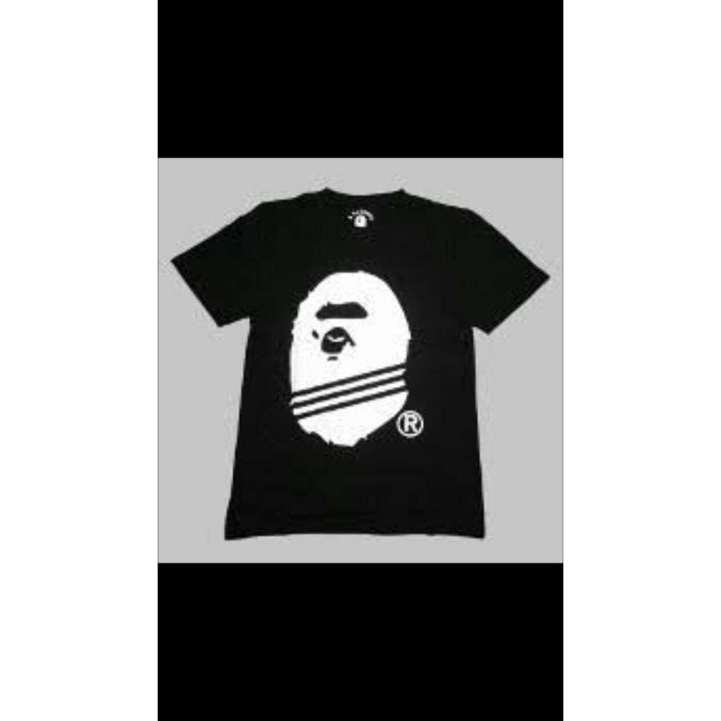 Kaos T Shirt Pria Bape Lnew