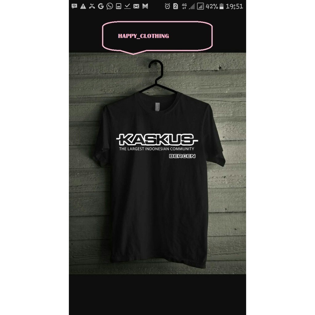 Kaos T Shirt Pria Kaskus