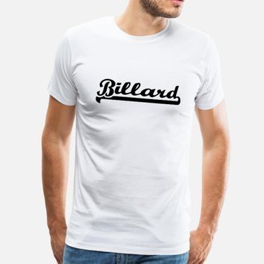 Kaos T Shirt Pria Billiard