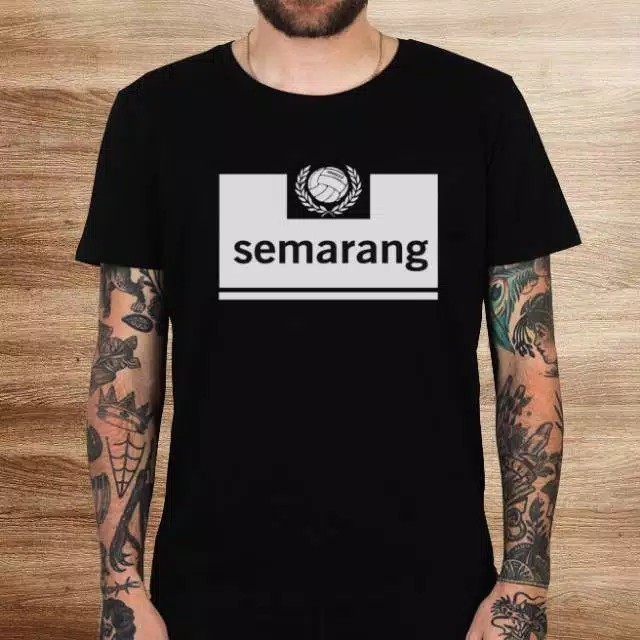 Kaos T Shirt Pria Semarang Fans Psis