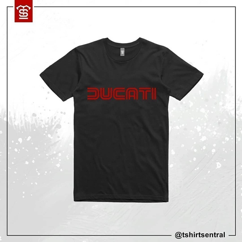 Kaos T Shirt Pria Ducati Ducati