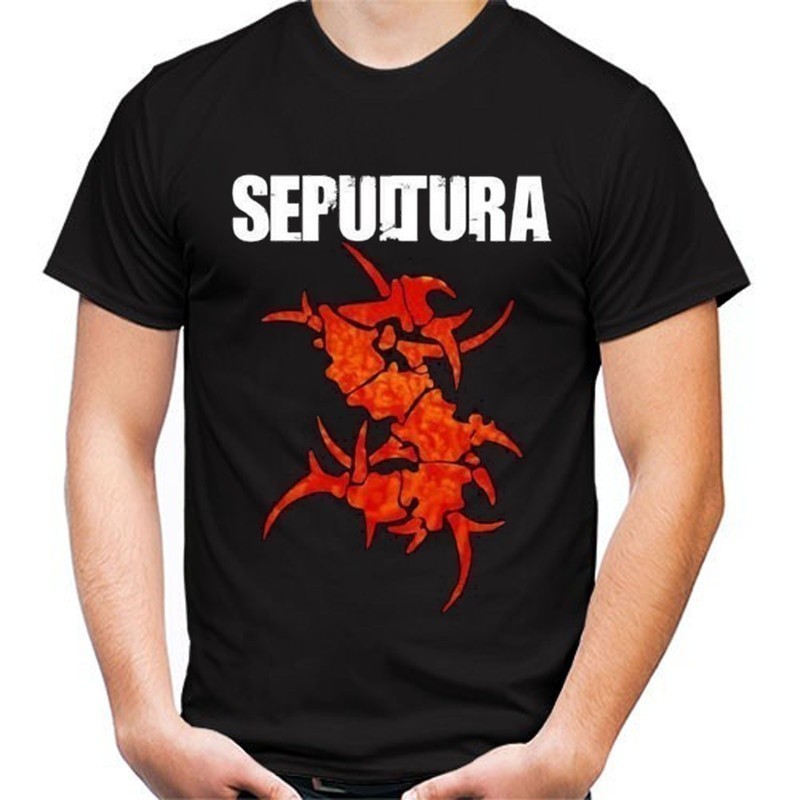 Kaos T Shirt Pria Sepultura