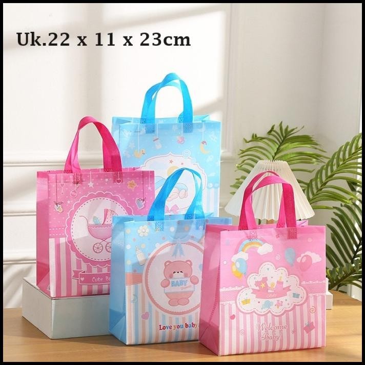 

DISKON GOODIE BAG ULANG TAHUN BAYI / BABY BOY GIRL / TAS SOUVENIR !!!!!!