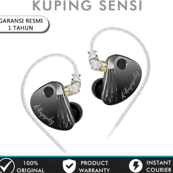 Baru Cca Rhapsody 2Dd + 4Ba Hybrid Iem Hifi Earphone