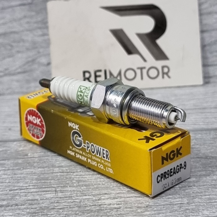 BUSI NGK G-POWER PLATINUM CPR6EAGP-9 KARISMA BEAT SCOOPY VARIO 110 FI - CPR9EAGP-9