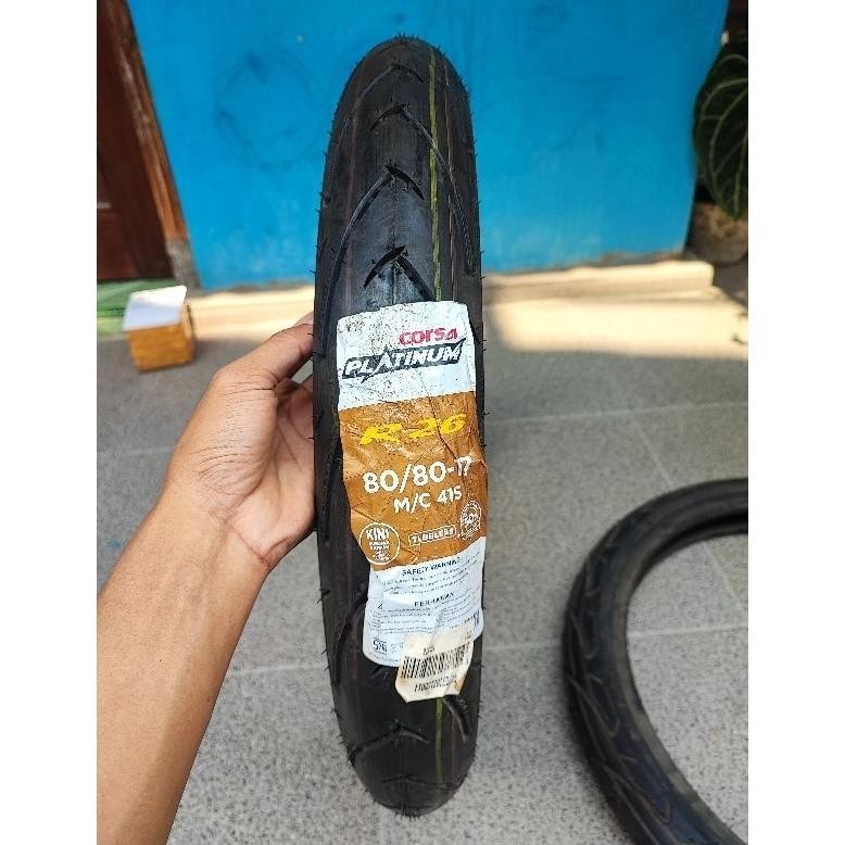 Barangmurahco Promo Ban Luar Corsa Platinum R99 R26 80/80 Ring 17 Tubles Cocok Untuk Klx Crf Wr Supe