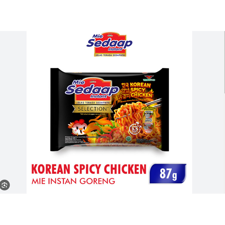 

Mie Sedaap Korean Spicy Chicken Original
