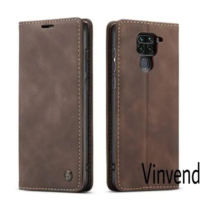 Xiaomi Redmi Note 9 Flip Case Caseme Cover Leather Wallet Dompet