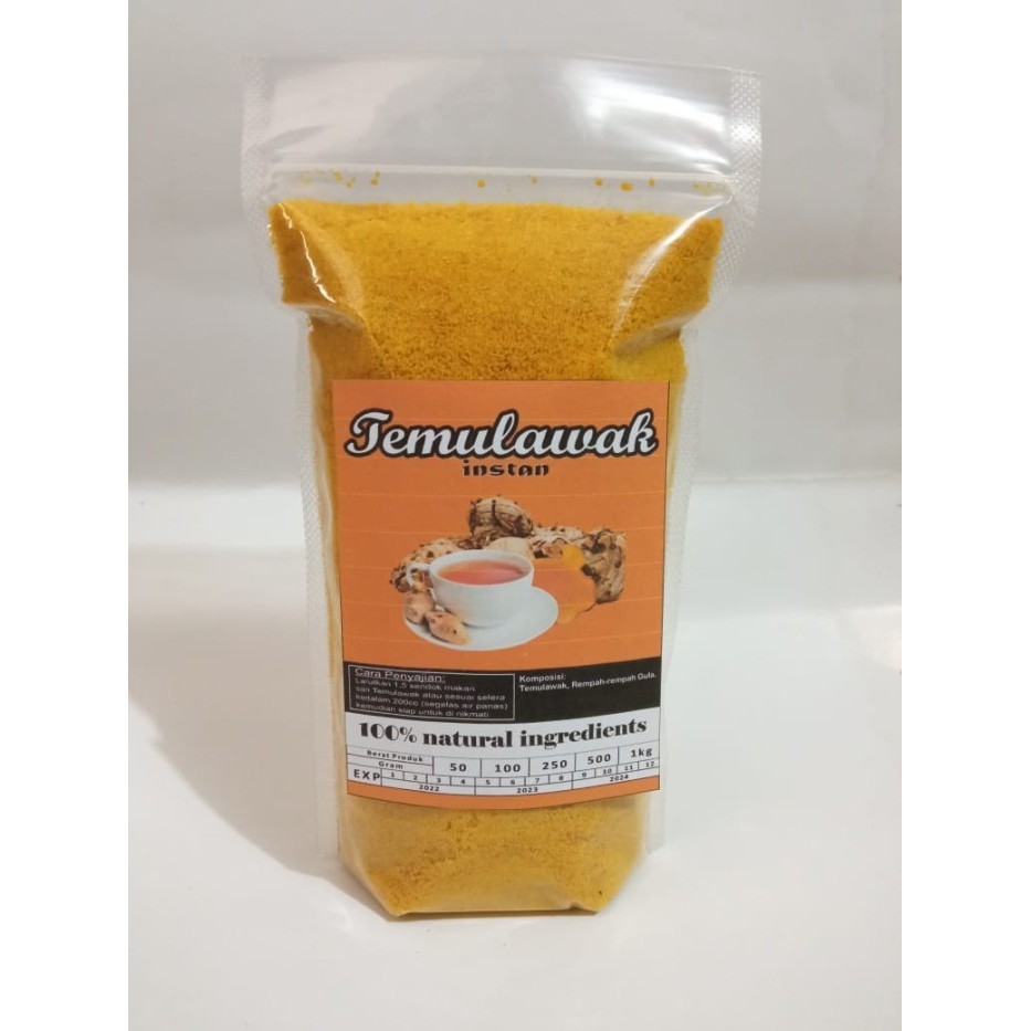 

&<&<&<&] Wedang Temulawak Instan / Curcuma zanthorrhiza instan drink 500 gram