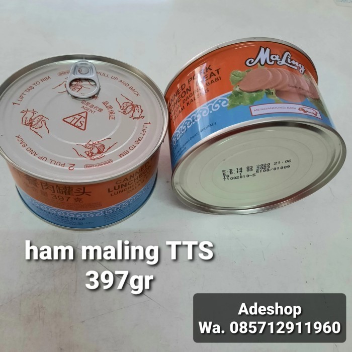 

Ready stock] daging ham maling tts 397 gr gram 397gr