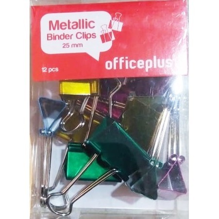 

Klip Binder Office-P Metallic 300325 25 Mm 12 Pcs