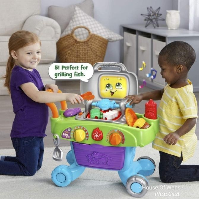 Terlaris Leapfrog Smart Sizzlin Bbq Grill - Mainan Anak Original Stok Terbatas