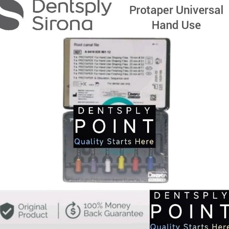 PROMOO ORINAL DENTSPLY DENTAL PROTAPER UNIVERSAL HAND USE