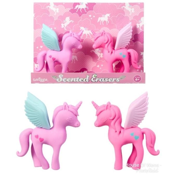 

Best Seller Smiggle Lunar Scented Eraser Pack - Penghapus Unicorn Smiggle Original