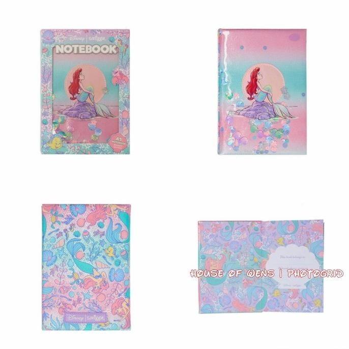 

Smiggle Princess Ariel A5 Notebook Original Stok Terbatas