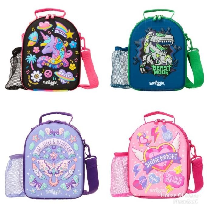 New Smiggle Express Curve Hardtop Lunchbox - Tas Bekal Smiggle Pengiriman Cepat