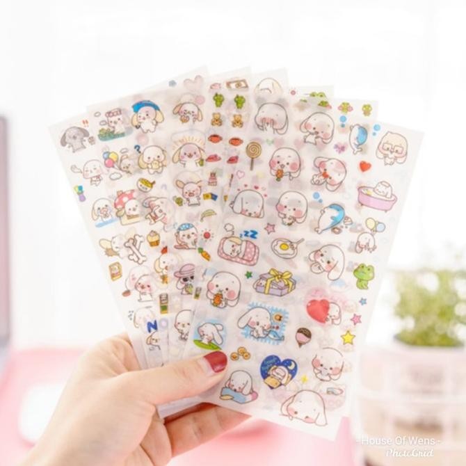 

Terbaru Happy Puppy Deco Stickers - Sticker Deco Lucu Isi 6 Berkualitas