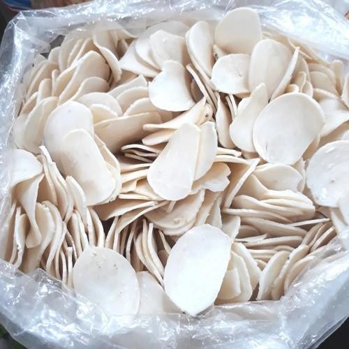 

[1Kg] Krecek Krupuk Pasir Mentah Kerupuk Upil Rasa Bawang Fooxsale