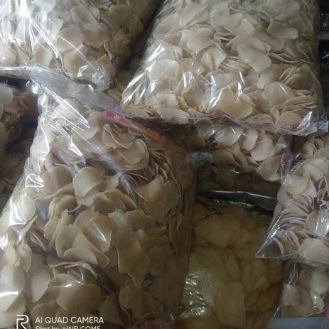 

[1Kg] Krecek Krupuk Pasir Mentah Kerupuk Upil Rasa Bawang Abadi