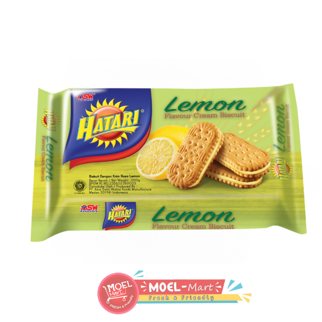 

HATARI BISCUIT CREAM LEMON 190GR