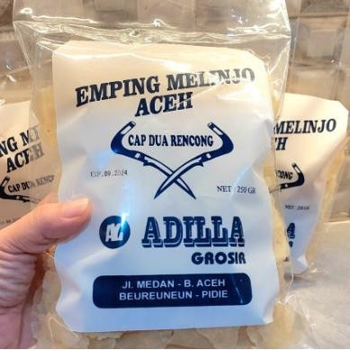 

Emping Aceh Kualitas Super Emping Grade A Super Tipis Melinjo 250 gr SM88