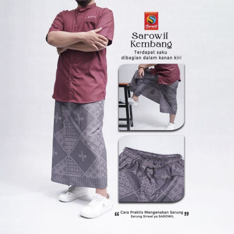 SAROWIL PREMIUM MOTIF KEMBANG