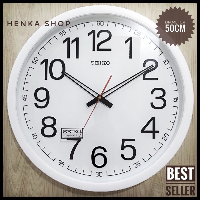 Jam Dinding Seiko 50Cm Jumbo