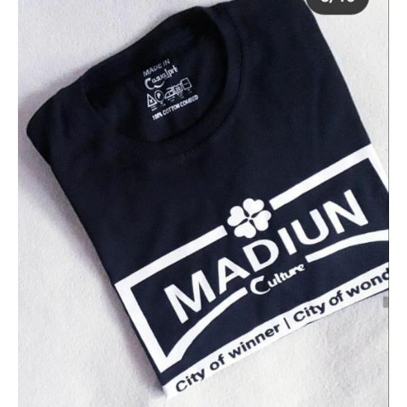 Kaos T Shirt Pria Madiun Lamongan Culture City Of Winner City Of Wonderfull Casual Ultras