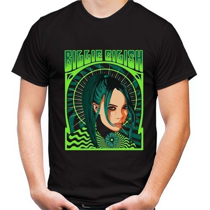Kaos T Shirt Pria Billie Eilish