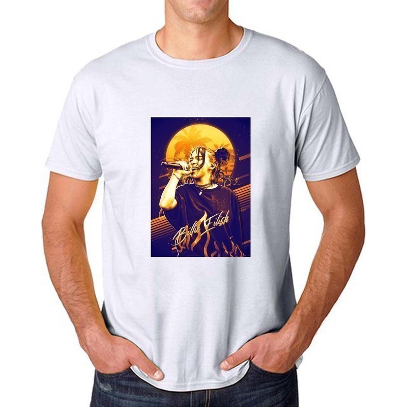 Kaos T Shirt Pria Billie Eilish