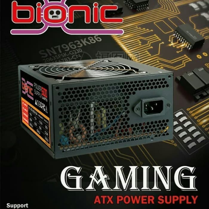 Power Supply Pc 500Watt - Power Supply PC Gaming Bionic