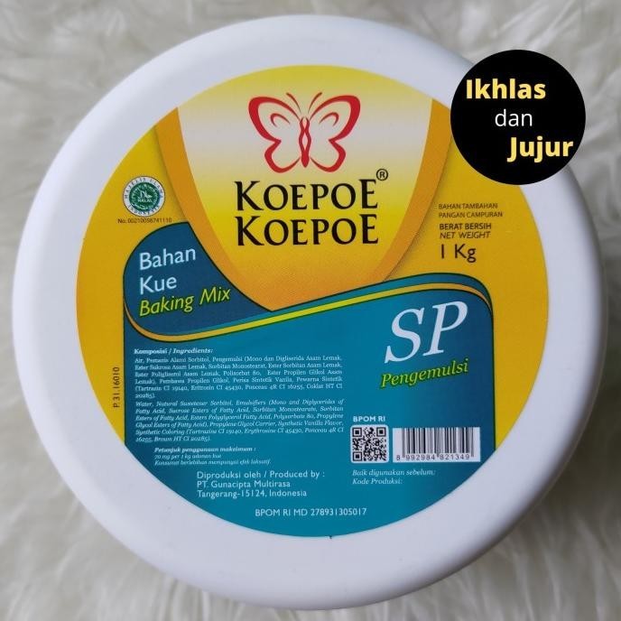 

Koepoe Koepoe SP Pengemulsi 1 Kg Baking Mix Bahan Kue