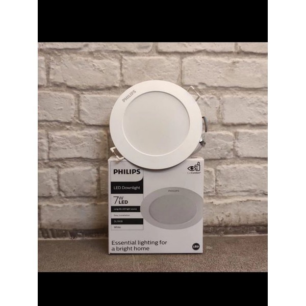 Lampu Downlight Led Erinadi Philips 7W 7 Watt Led Ceiling Plafon Gypsum Inbow