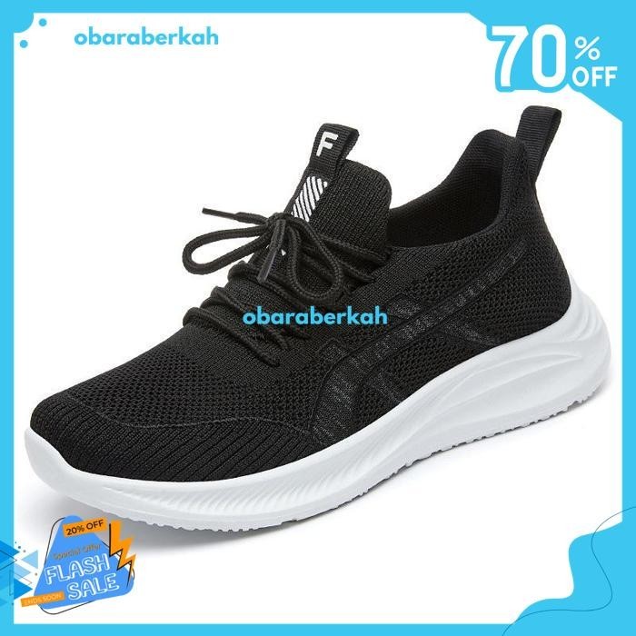 FREE BOX SEPATU SNEAKER WANITA KEREN DAN EMPUK, KASUAL STRIKER SEPATU   BAHAN BERKUALITAS TINGGI 