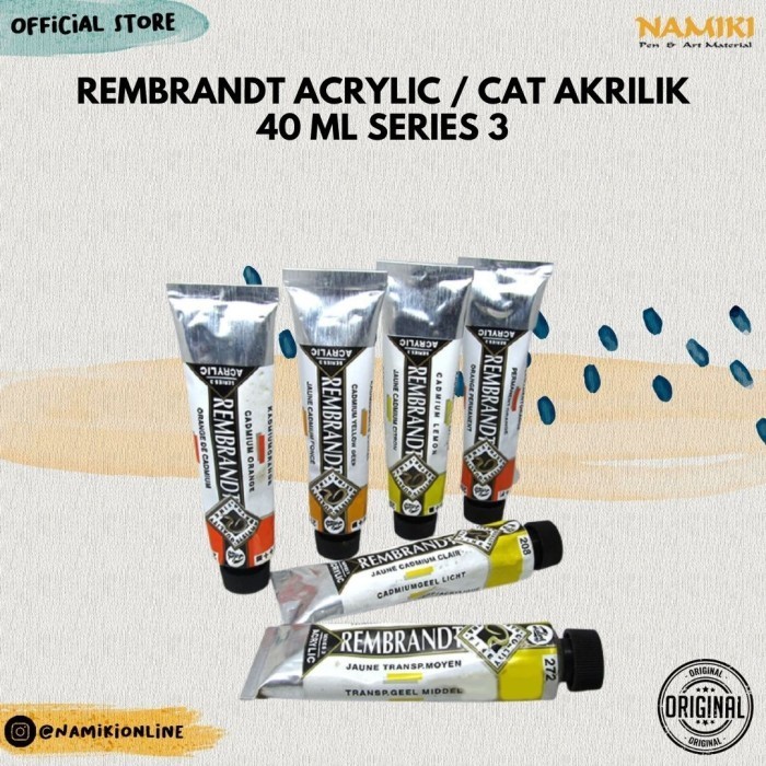 

Rembrandt Acrylic / Cat Akrilik 40 ml series 3