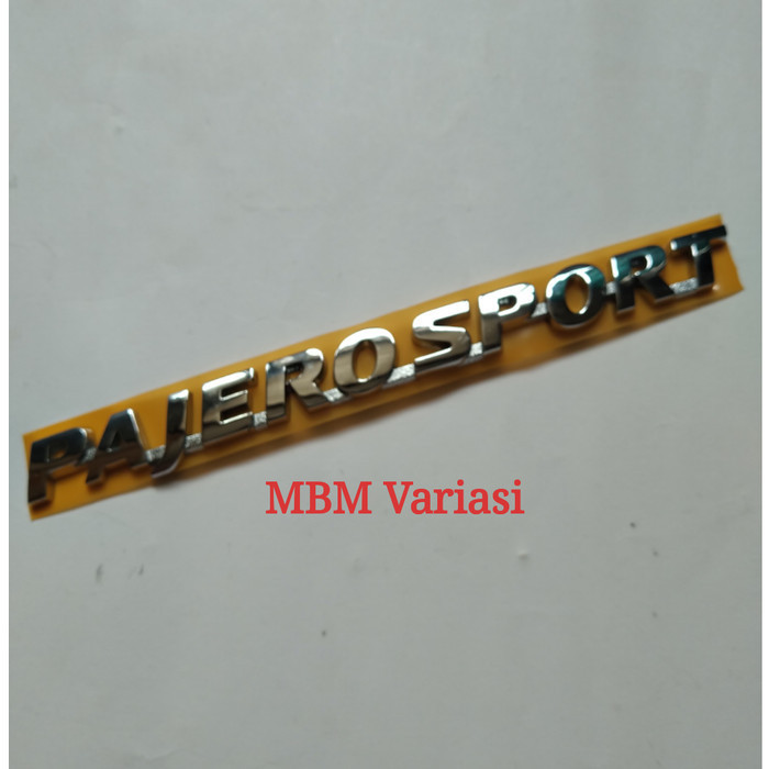 Emblem Tulisan Pajero Sport