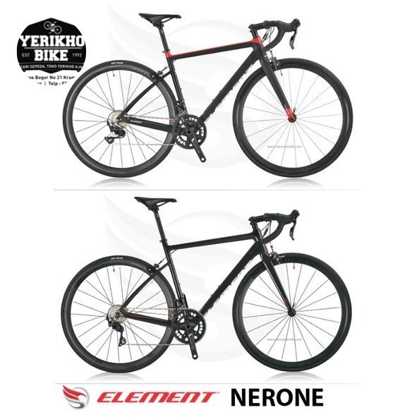 Sepeda Balap / Roadbike Carbon 700c Element Nerone