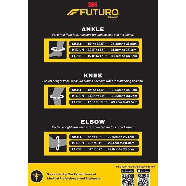 3M Futuro Comfort Lift Knee Support - 76586En Small