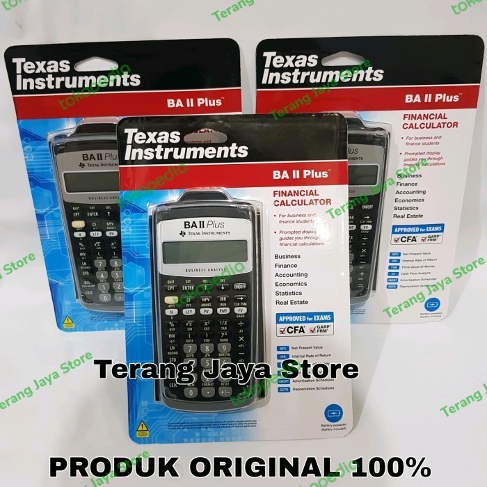 

Texas Instruments Ba Ii Plus Financial Calculator Texas Ba Ii Plus