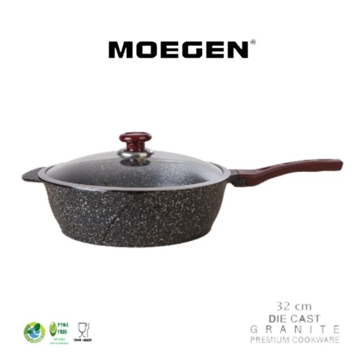 Moegen Granite Wok Pan 32 Cm