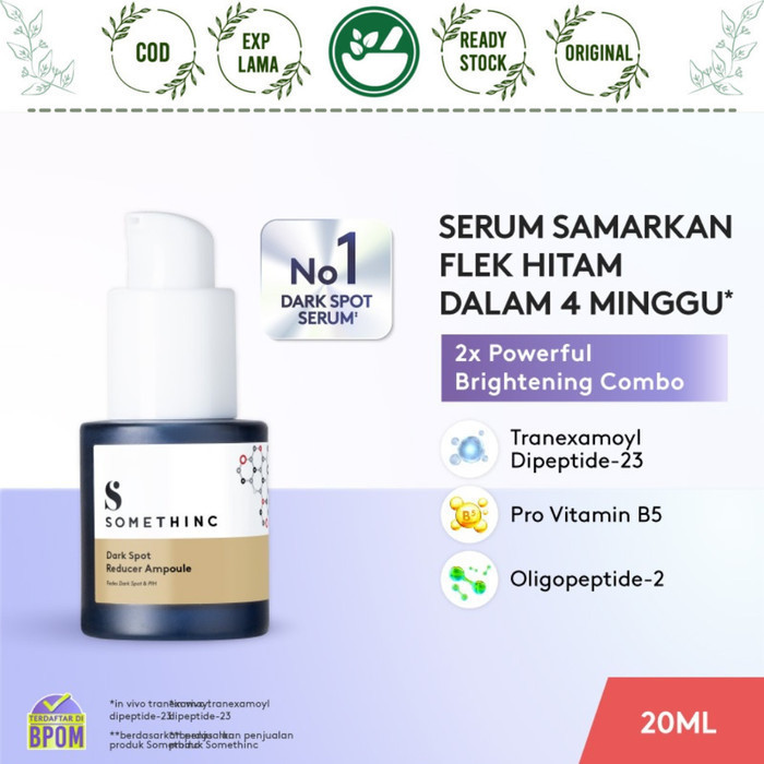 Somethinc Dark Spot Reducer Ampoule Serum Flek Hitam Jerawat
