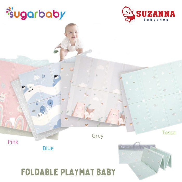 Sugar Baby Foldable Playmat Baby - Karpet Lipat Anak