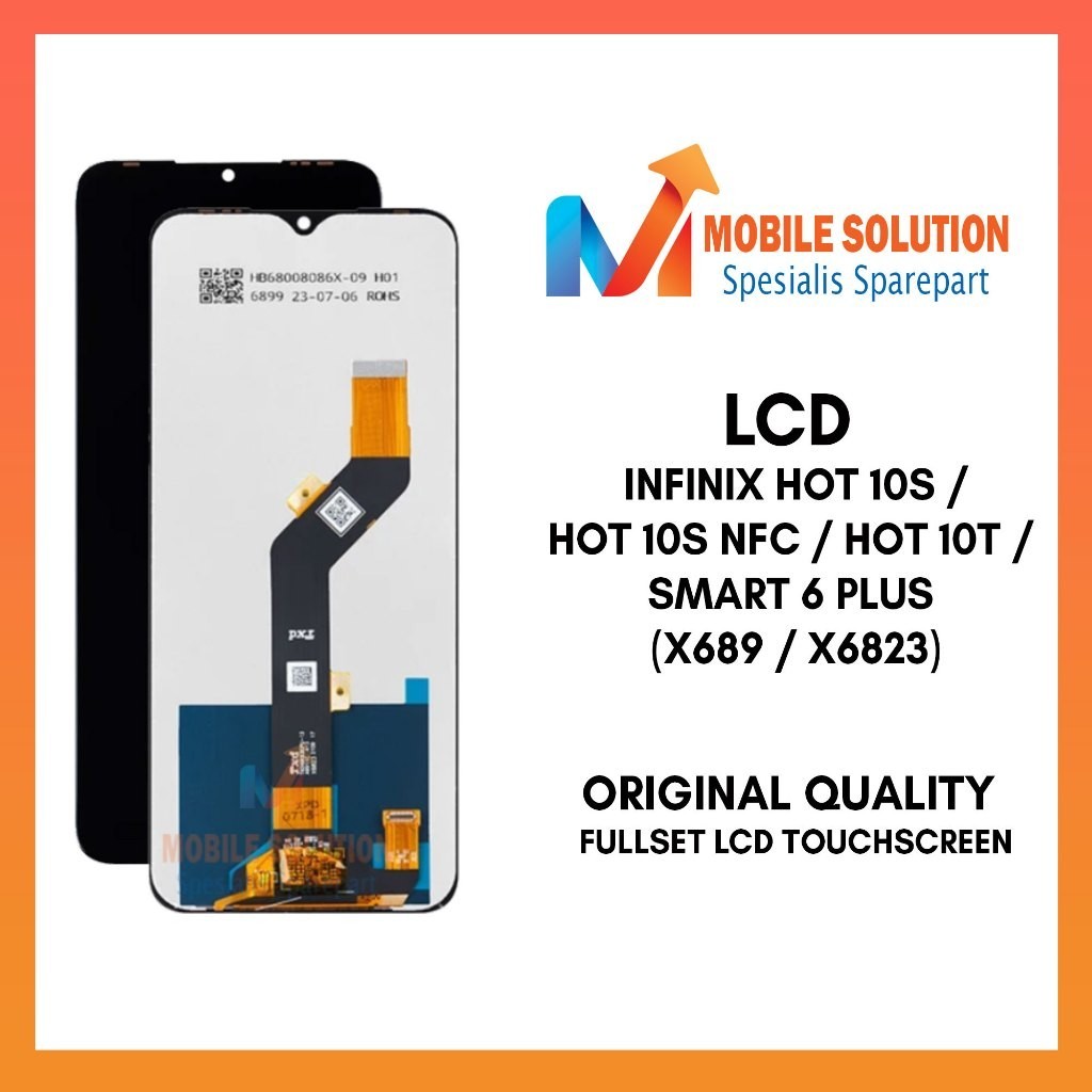 Grosir LCD Infinix Hot 10S / LCD Infinix Hot 10s NFC / LCD Infinix HOT 10T / LCD Infinix Smart 6 Plu