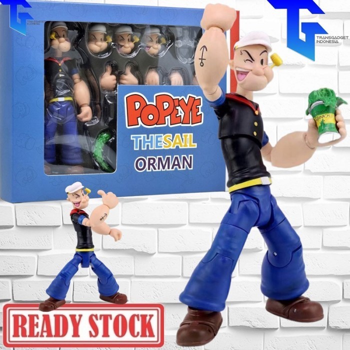 Dasin Model Popeye The Sailor Man 1/12 Scale Action Figure