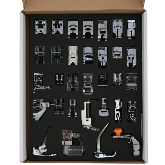 Set Sepatu Mesin Jahit Portable isi 32 pcs Sepatu Jahit