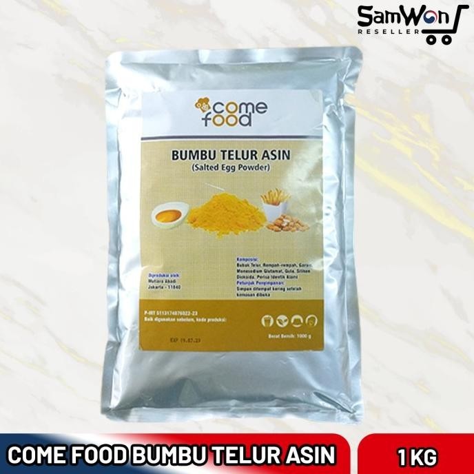 

Bumbu TELUR ASIN 1KG Import Taiwan Bubuk Seasoning Powder Salted Egg