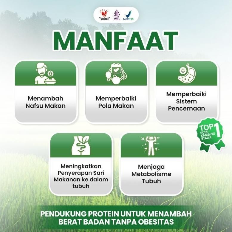 

Premium Susu Penggemuk Penambah Kenaikan Berat Badan Ideal 1000 gram BS