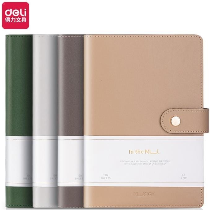 

Nusign Leather Cover Notebook / Buku Catatan Agenda Kulit Magnet NS299